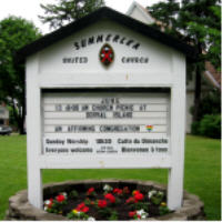 Enseigne Summerlea en �t� / Summerlea Sign in Summer