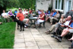 Congregational meeting chez Scott, June 28, 2011