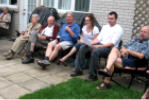 Congregational meeting chez Scott, June 28, 2011