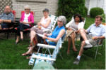 Congregational meeting chez Scott, June 28, 2011